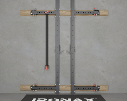 IRONAX WALL MOUNTED XPF FOLDING RACK