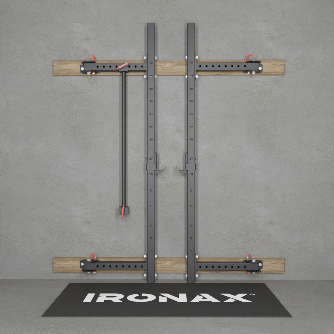 IRONAX WALL MOUNTED XPF FOLDING RACK