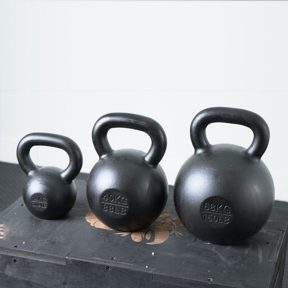 GL E-COATED CAST IRON KETTLEBELL 14KG / 30.9LBS