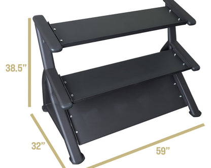 XM FLAT 3 TIER DUMBBELL RACK