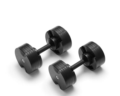 NUOBELL 550 Black - Adjustable Dumbbell Pair