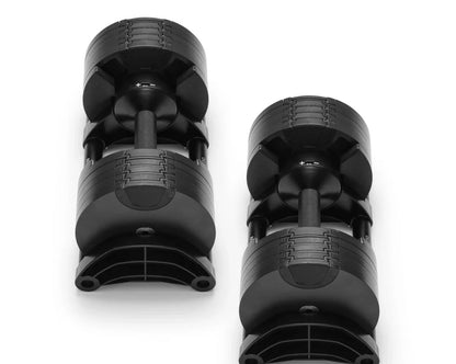 NUOBELL 550 Black - Adjustable Dumbbell Pair