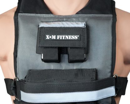 XM FITNESS 25lbs Weighted Vest, V-Cut