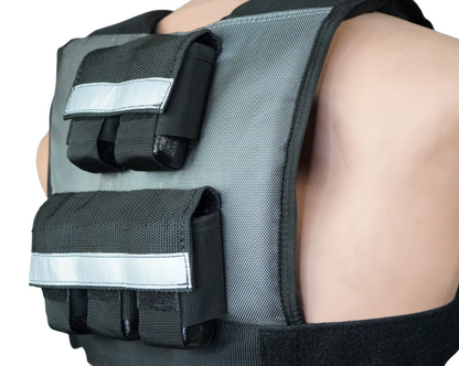 XM FITNESS 25lbs Weighted Vest, V-Cut