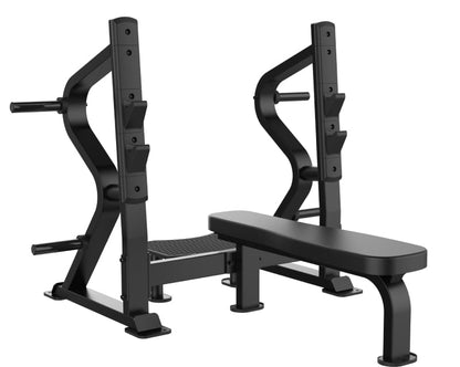 Element Fitness - BLACK IRON - Flat Olympic Bench Press 7028