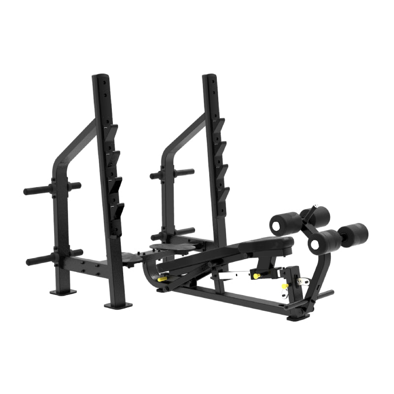 Element Fitness - BLACK IRON - Multi Adjustable Olympic Bench 7041