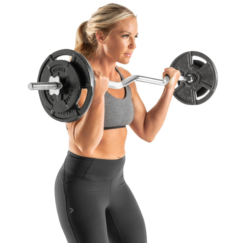 Weider - EZ Spin-Lock Curl Bar