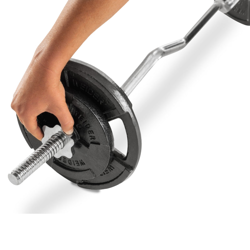 Weider - EZ Spin-Lock Curl Bar