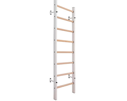 BenchK S2 White - 211W with Wooden Pull-Up Bar + A204 Gymnastics Accessories