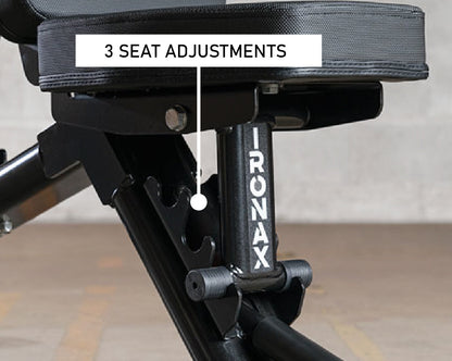 Ironax XFI Flat to Incline Bench