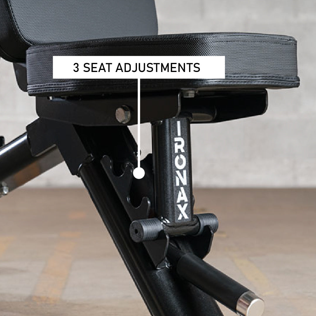 Ironax XFI Flat to Incline Bench