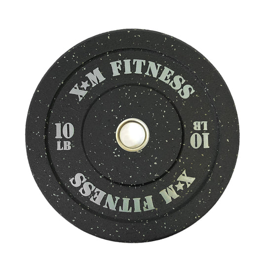 XM FITNESS 10lbs Crumb Rubber Bumper Plate