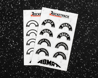 ABMAT - Arch Magnets BLACK 5/8"