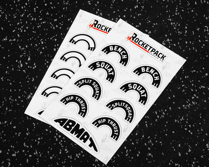 ABMAT - Arch Magnets BLACK 1"