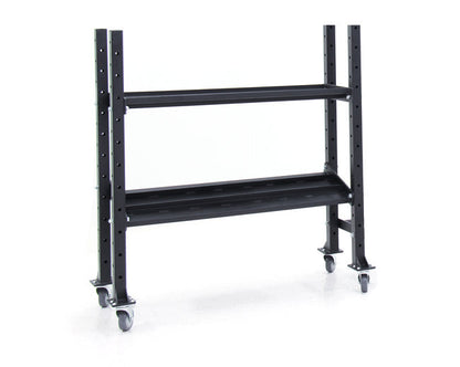 XM Fitness 2 Tier Kettlebell/Dumbbell Storage Rack Strength & Conditioning Canada.