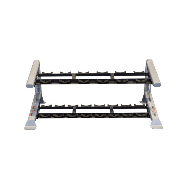 Body Solid SDKR500SD 2 Tier Saddle Dumbbell Rack Strength & Conditioning Canada.