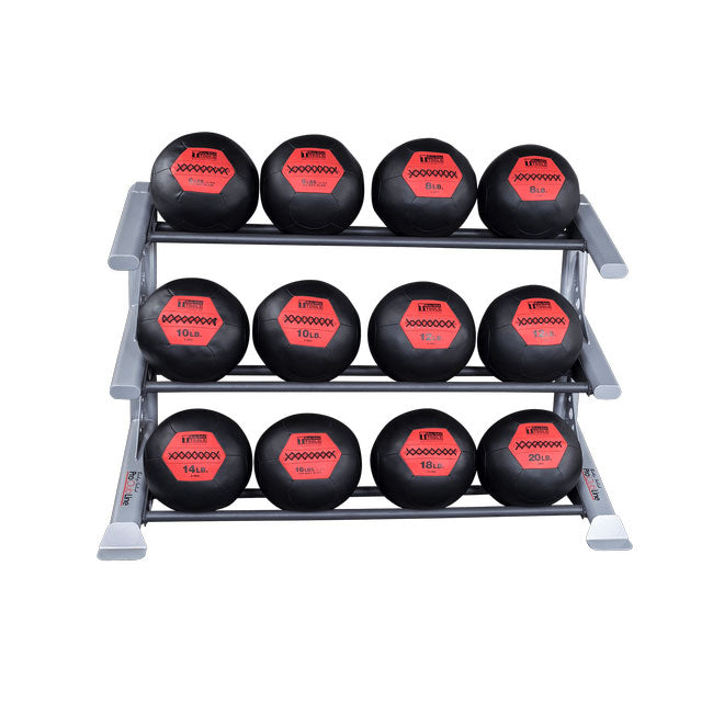 Body Solid SDKR1000MB 3 Tier PCL Medicine Ball Rack Fitness Accessories Canada.