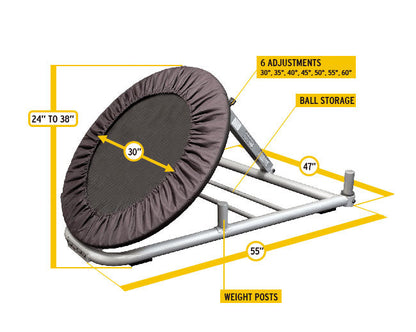 Body Solid GBR10 Ball Rebounder Strength & Conditioning Canada.