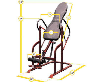 Body-Solid Inversion Table GINV50 Fitness Accessories Canada.