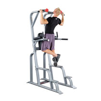 Body Solid SVKR1000 Pro ClubLine Vertical Knee Raise Strength Machines Canada.