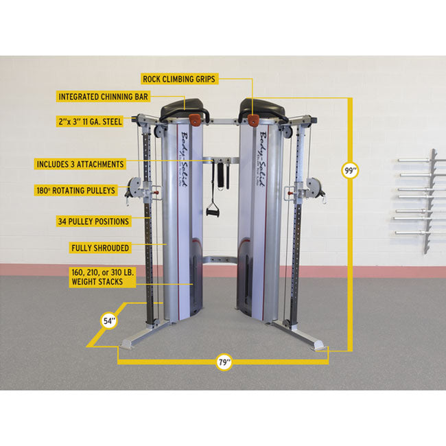 Body Solid S2FT-1 Series II Functional Training Center Strength Machines Canada.