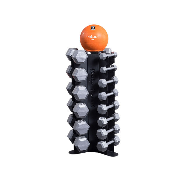 Body Solid GDR80 Vertical Dumbbell Rack Strength & Conditioning Canada.