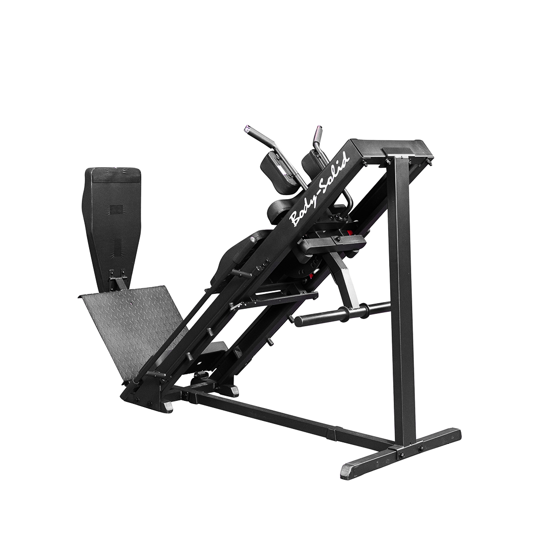 Body-Solid - GLPH1100B Leg Press & Hack Squat - Black Frame