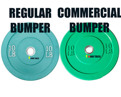 Element Commercial 55lbs Bumper Plate Strength & Conditioning Canada.