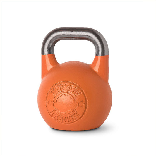 XM FITNESS 28kg Orange Competition Kettlebell Strength & Conditioning Canada.