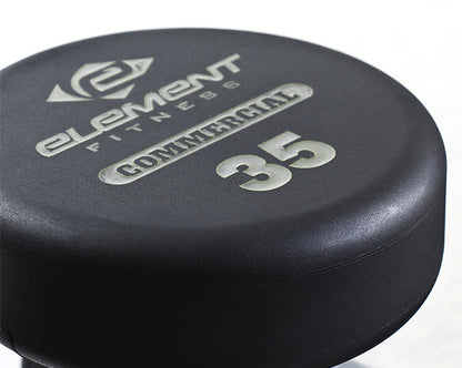 Element Fitness 5-50LB Round Dumbbell Set with Stand Strength & Conditioning Canada.