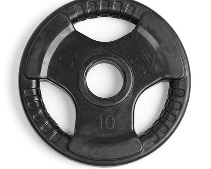 10lb Virgin Rubber Grip Olympic Plate