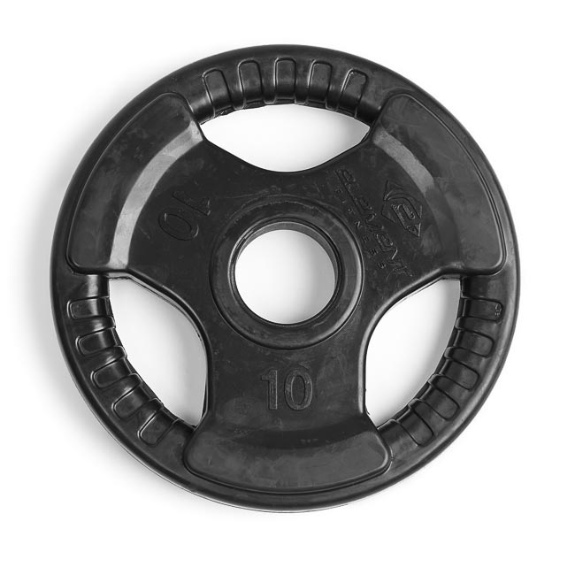 10lb Virgin Rubber Grip Olympic Plate