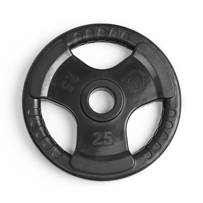 25lb Virgin Rubber Grip Olympic Plate