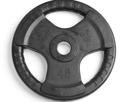 45lb Virgin Rubber Grip Olympic Plate