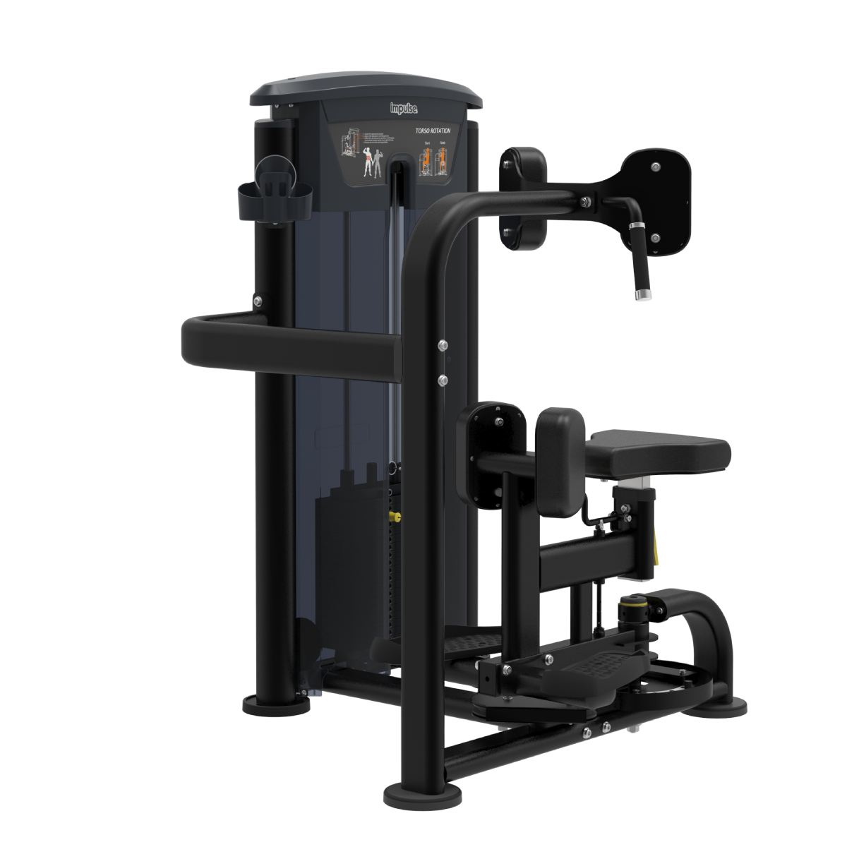 Element Fitness - 9518 Torso Rotation MERCURY BLACK 295lbs