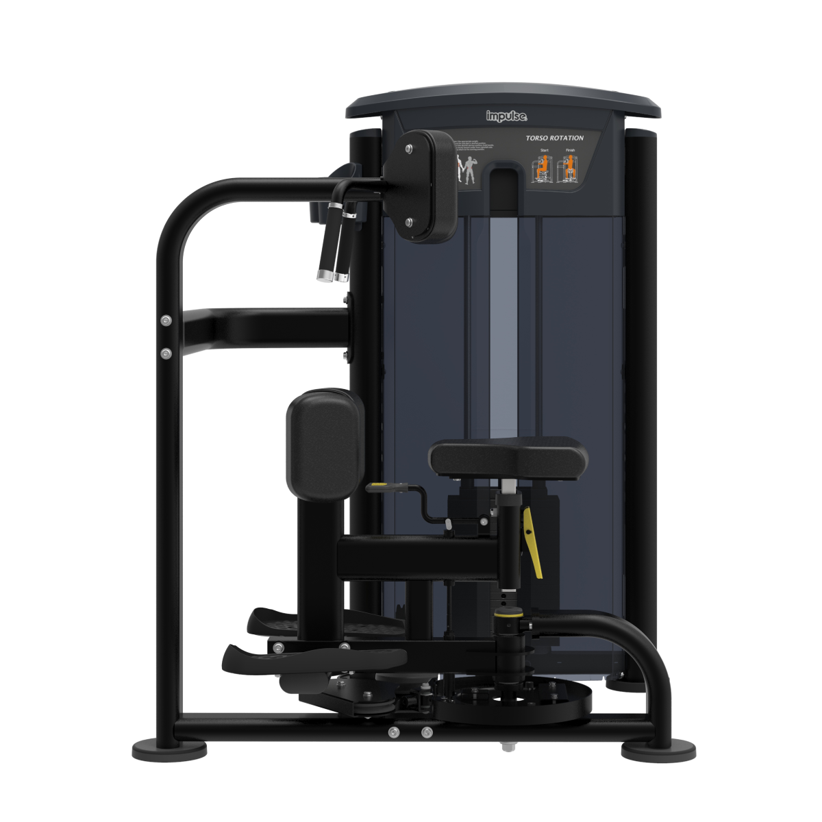 Element Fitness - 9518 Torso Rotation MERCURY BLACK 295lbs