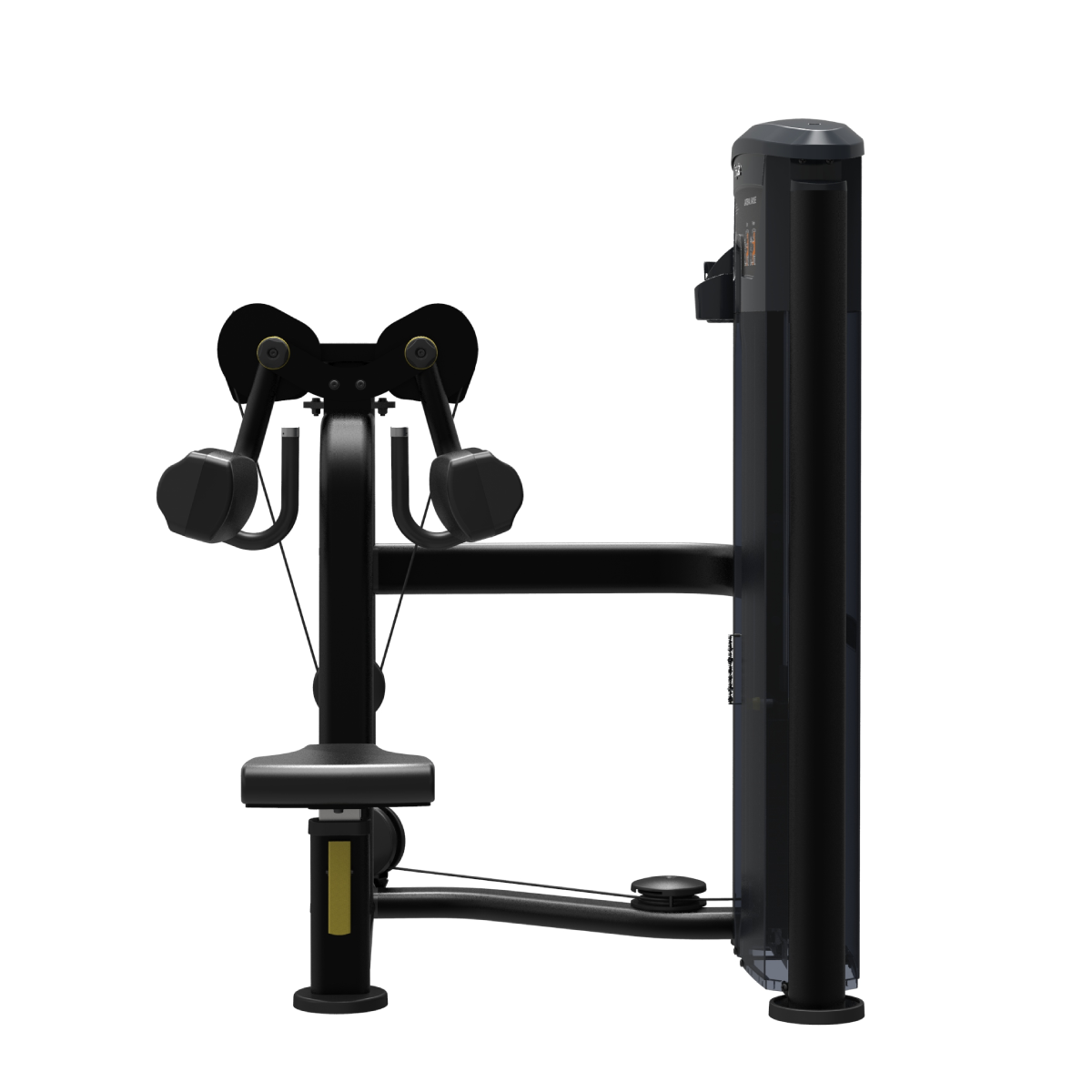 Element Fitness - 9524 Lateral Raise MERCURY BLACK 200lbs