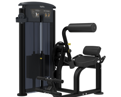 Element Fitness - 9532 Back Extension MERCURY BLACK 200lbs