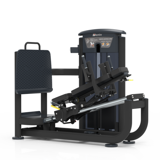 Element Fitness - 9539 Seated Leg Press/Hack Squat MERCURY BLACK 295lbs