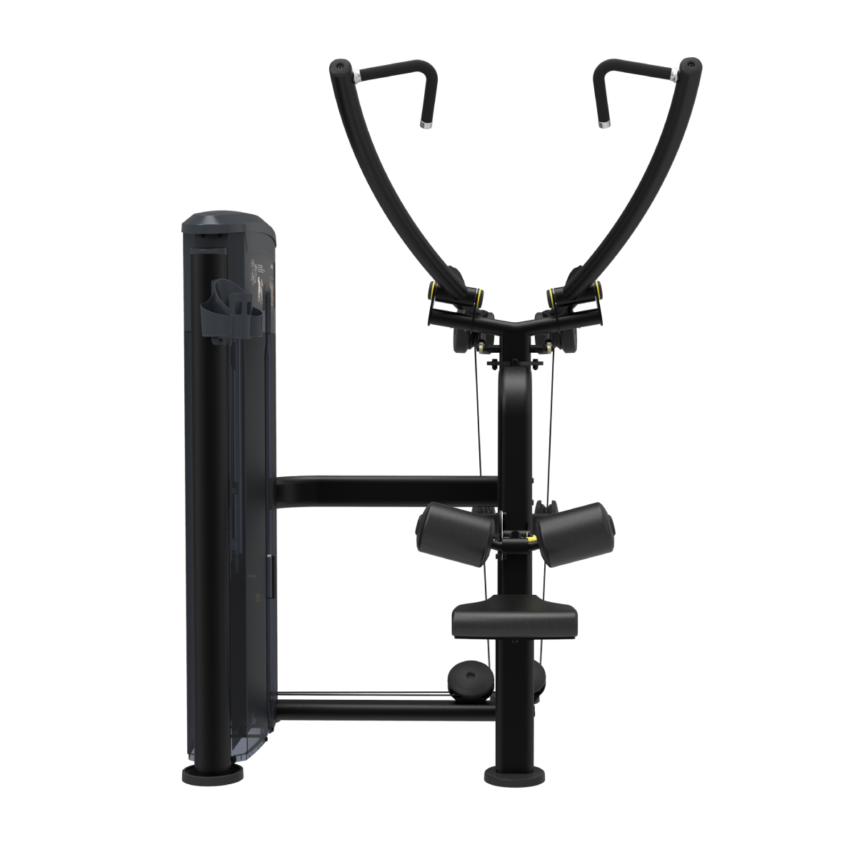 Element Fitness - Lat Pulldown MERCURY BLACK 295 lbs