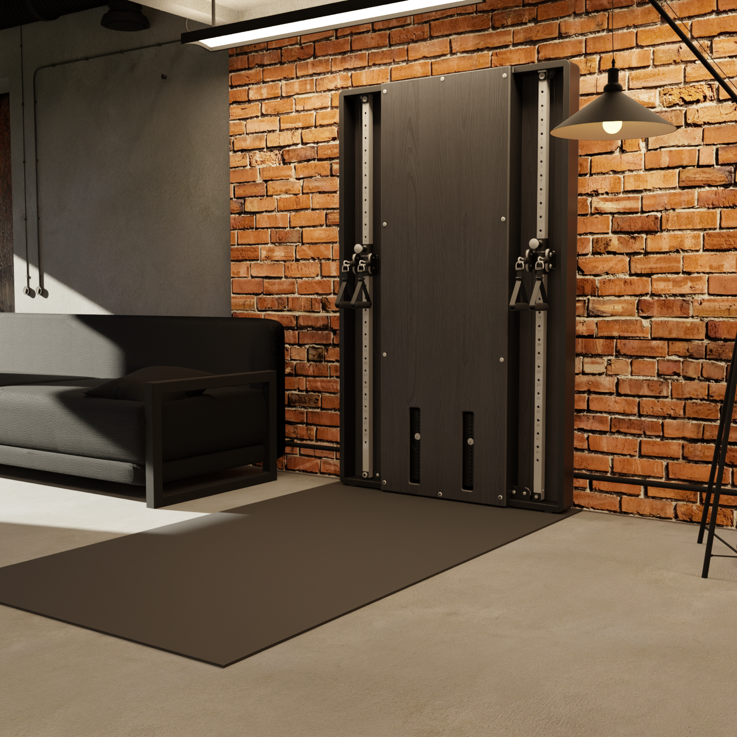 Flow 6 Black -  Wall Mounted Functional Trainer