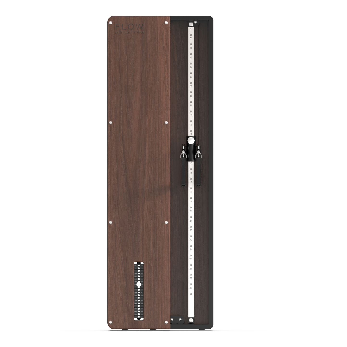 Flow 7 Walnut - Wall Mounted Functional Trainer