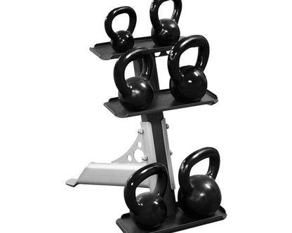 Body-Solid GDKR50 3-Pair Kettlebell Rack Strength & Conditioning Canada.