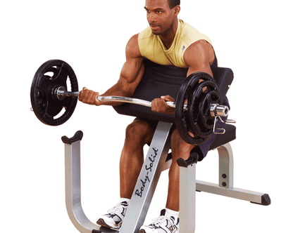 Body-Solid GPCB329 Preacher Curl Bench Strength Machines Canada.