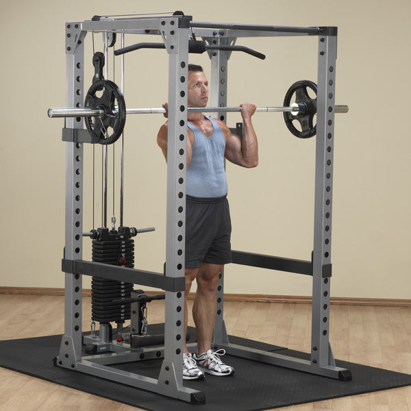 Body-Solid Pro Power Rack GPR378 Strength Machines Canada.