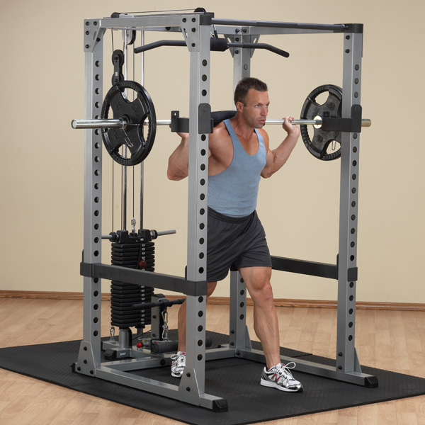 Body-Solid Pro Power Rack GPR378 Strength Machines Canada.