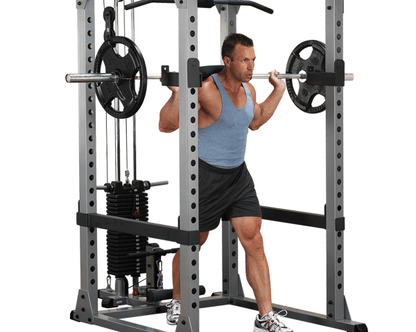 Body-Solid Pro Power Rack GPR378 Strength Machines Canada.