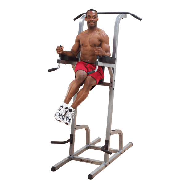 Body-Solid Deluxe Vertical Knee Raise GVKR82 Strength Machines Canada.