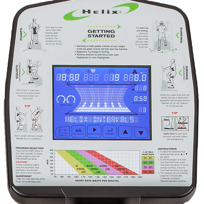 Helix Lateral Trainer H1000 Touch Cardio Canada.