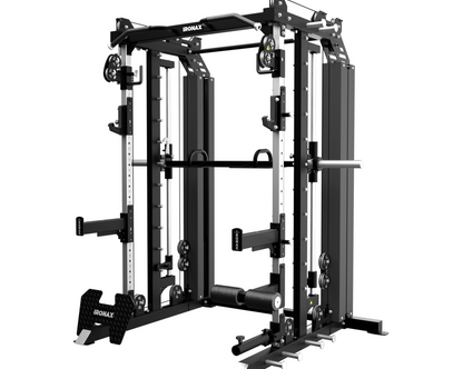 IRONAX - All-In-One with Bench & Steel Plate Combo